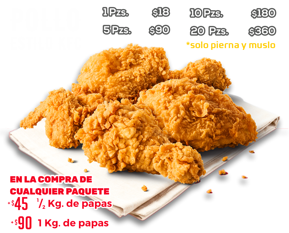 pollo estilo KFC